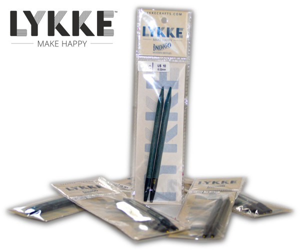 Needle tips indigo 5" from Lykke