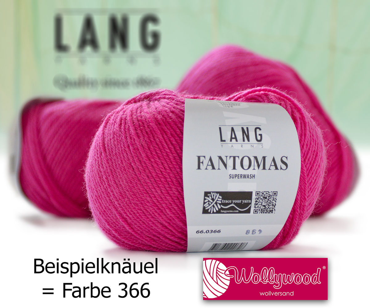 strapazierbare Wollmischung 7,90€//100g FANTOMAS 50g Lang Yarns  hochwertige
