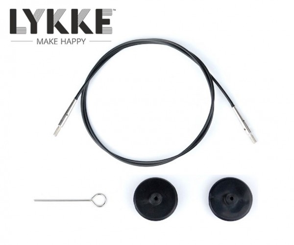 Needle rope black for 5" needle points from Lykke