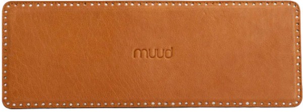 Dee XL - rectangular bag bottom made of leather by muud