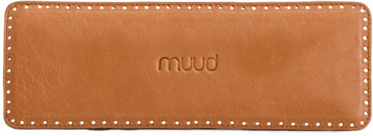 Dee - rectangular bag bottom made of leather by muud